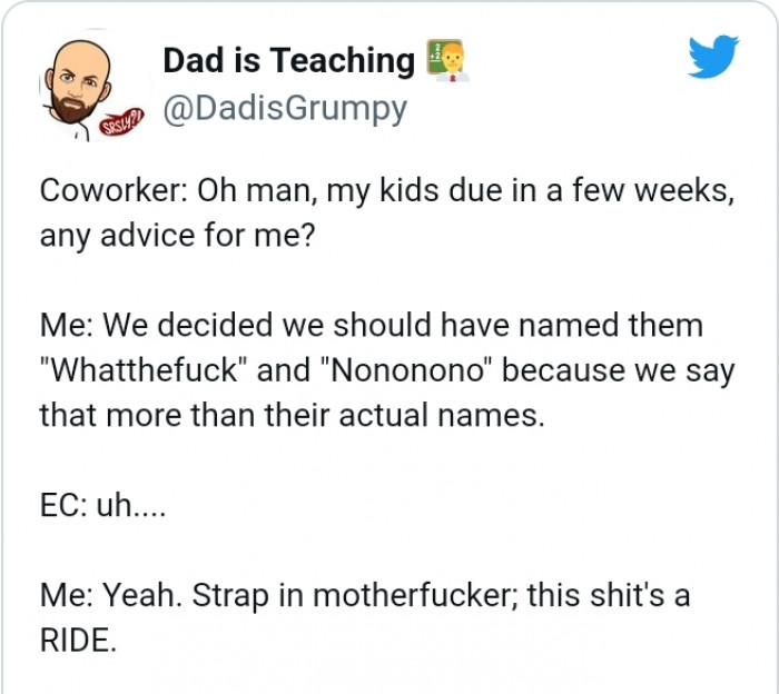 14. This parent is suggesting names for kids that you shouldn't consider