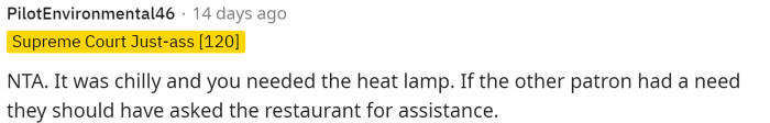 This is also true; they could have asked the restaurant for assistance. Ultimately, it wasn't OP's obligation to share anything with anyone.