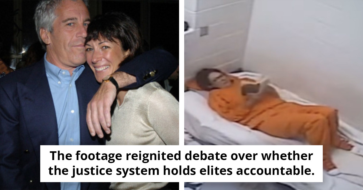 New Epstein Files Video Unveils Ghislaine Maxwell's Harsh Prison Experience