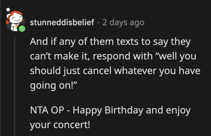 Drive the point home and make them feel a little guilty for being so inconsiderate