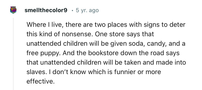 Which of These Signs Do You Think Will Be More Effective?