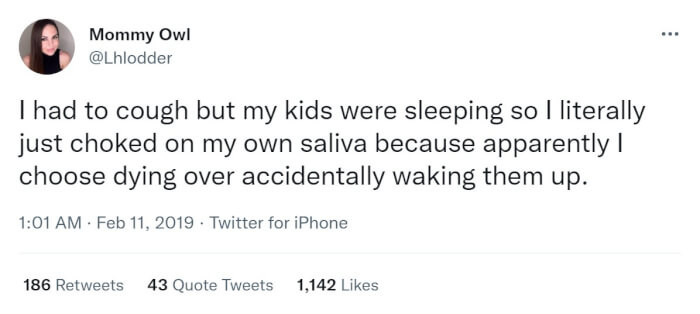 15. This sounds about right: the lengths we will go to in order to be quiet.