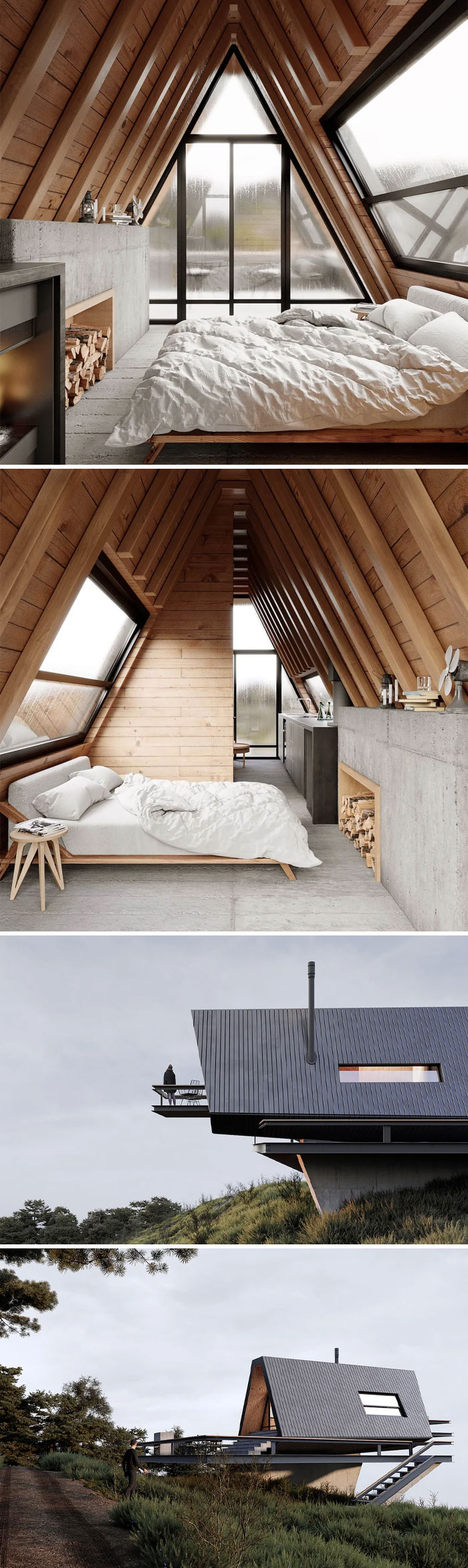 6. Ev Design Office crafts a minimalist Tiny Home in Deylaman, Iran.