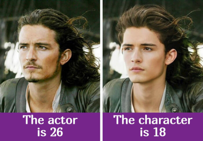 6. Orlando Bloom — Will Turner (Pirates of the Caribbean: The Curse of The Black Pearl)