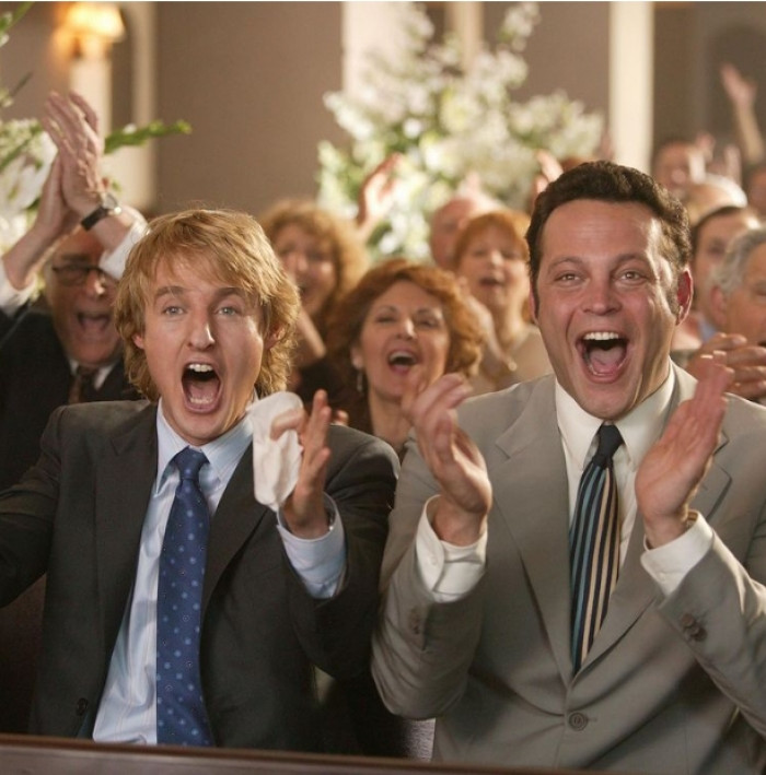 26. The classic comedy 'Wedding Crashers' starring Vince Vaughn and Owen Wilson
