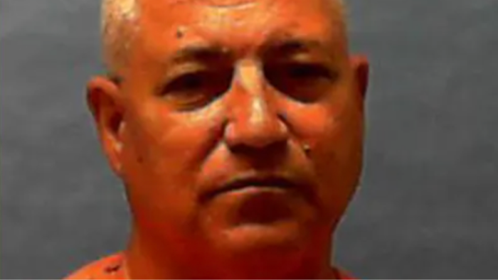 Court or prison setting with legal case headlines, Ronald Sheridan remorse statement