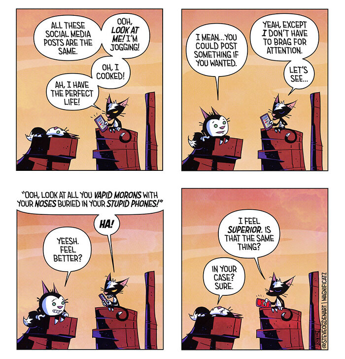 6. Superiority complex