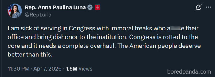 "Rep. Anna Paulina Luna Met Some Bad People"