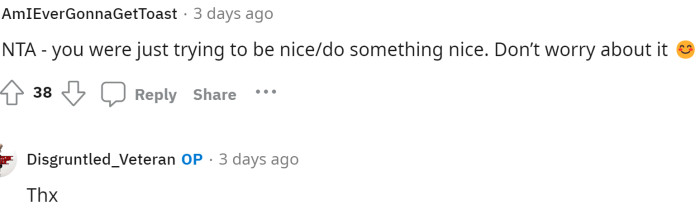 We know that OP's intentions were good, but honestly, this could have made things worse, even for the kid.