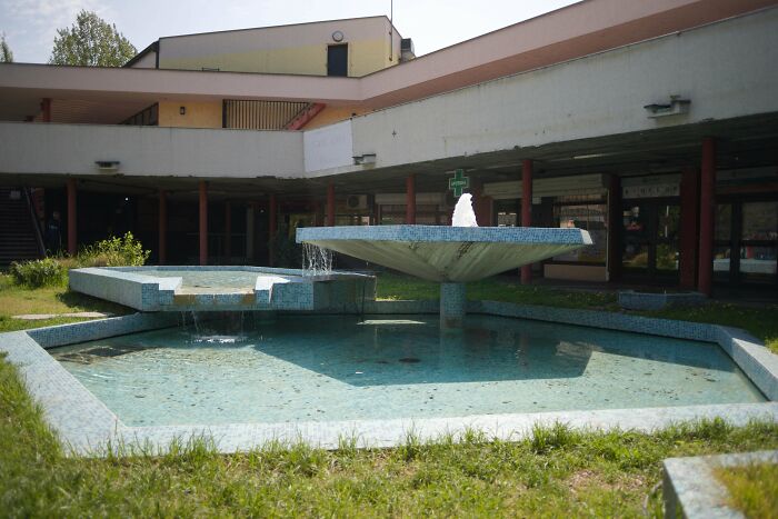 4. The Fontana Complex in New Belgrade, Serbia, was designed by architect Uroš Martinović in 1968.