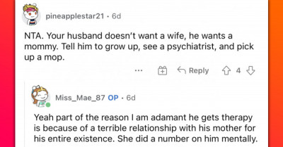 Woman's Misogynistic Husband Continues To Show His True Nature While She Actively Vents To Reddit