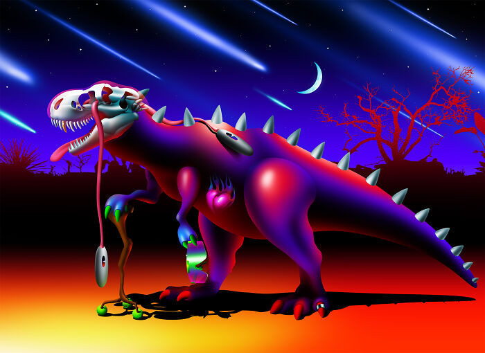 41. Dino prog rock album cover vibes