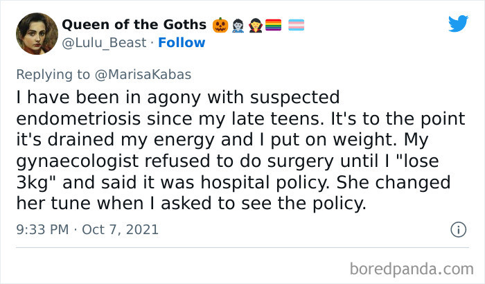 18. To the point it drained my energy