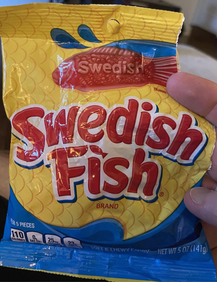 16. Swedish Fish: classic candy that swims straight into your Halloween stash