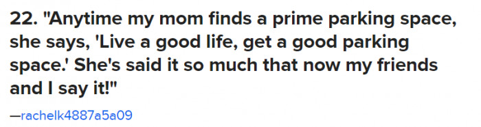 22. This is a cute little saying.