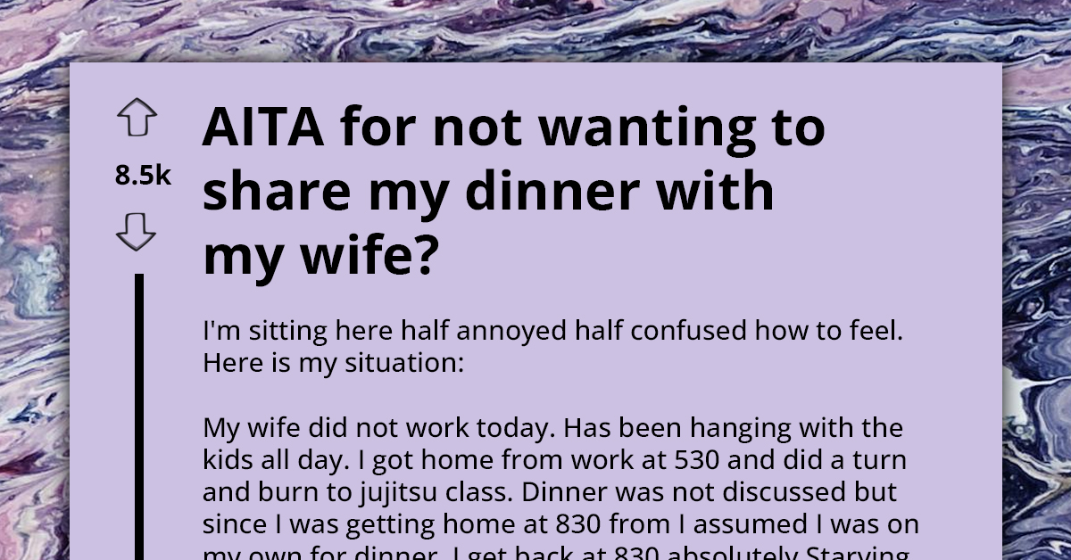 Overworked Husband's Dinner Plans Get Disrupted When Wife Asks to Share Last Pieces of Sushi