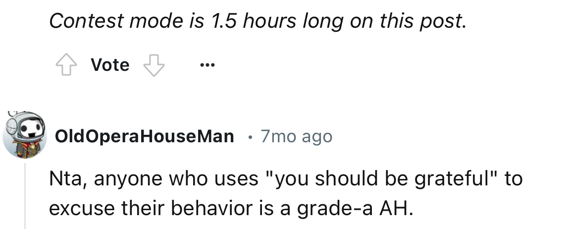 We gathered some interesting comments for your reading pleasure: