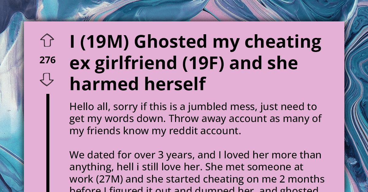 Young Man Struggles With Personal Healing and Compassion for Ex-Partner Who Harmed Herself