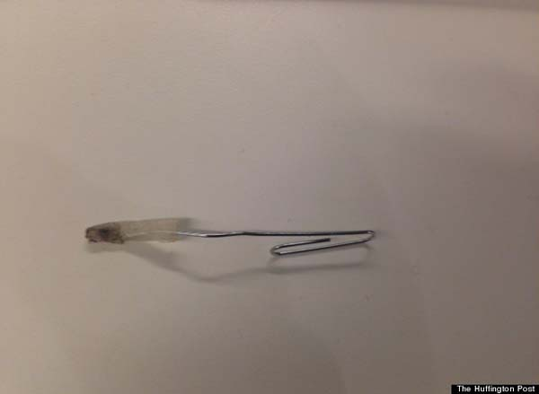 And that's how you remove the gunk.