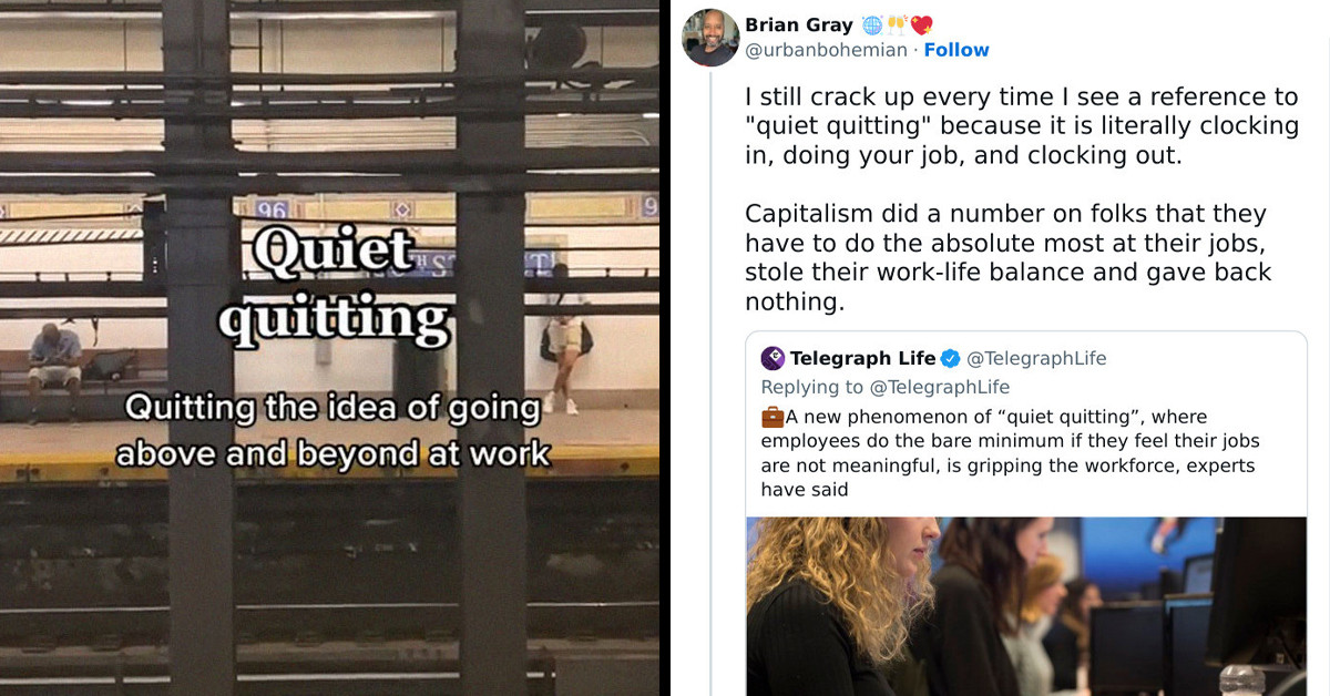 Gen Z Employees Are Joining The "Quiet Quitting" Trend In Droves And Bosses Aren't Happy