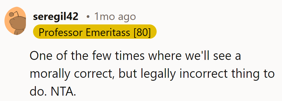 Morally righteous, legally rebellious!