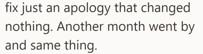 Nothing was fixed, and the early wake ups continued like clockwork.