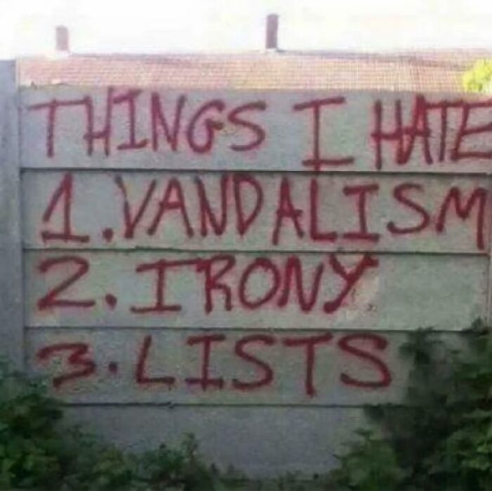 "Things I Hate"