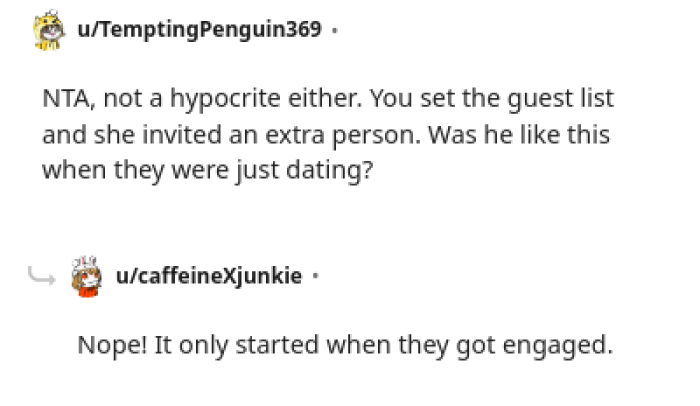 Seems very weird that he didn't act like this before.