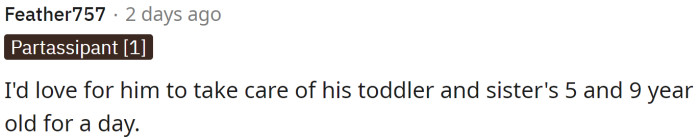 It would be fun to watch...