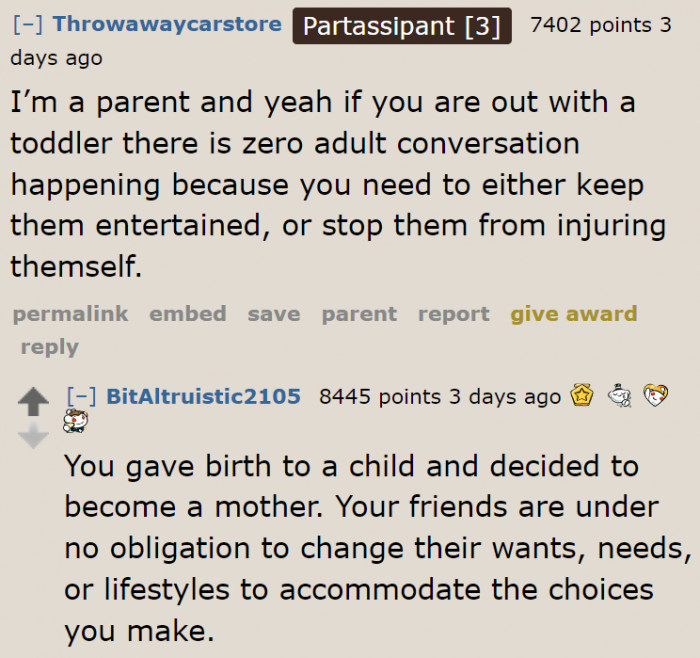 Parents Can't Bond with Their Friends When Their Little Kids Are Around.