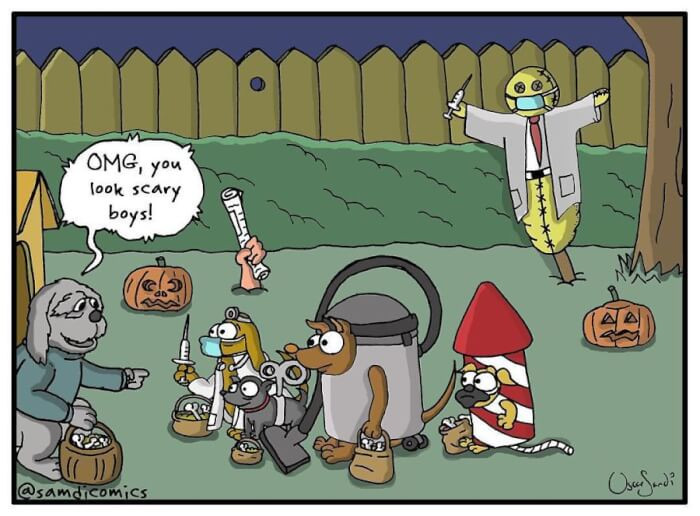 19. Scary Costumes – Do You Know What Your Dog’s Worst Fear Is?