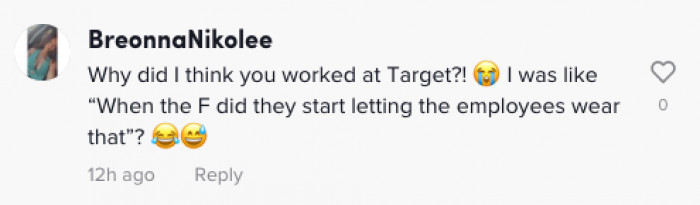 Working in Target