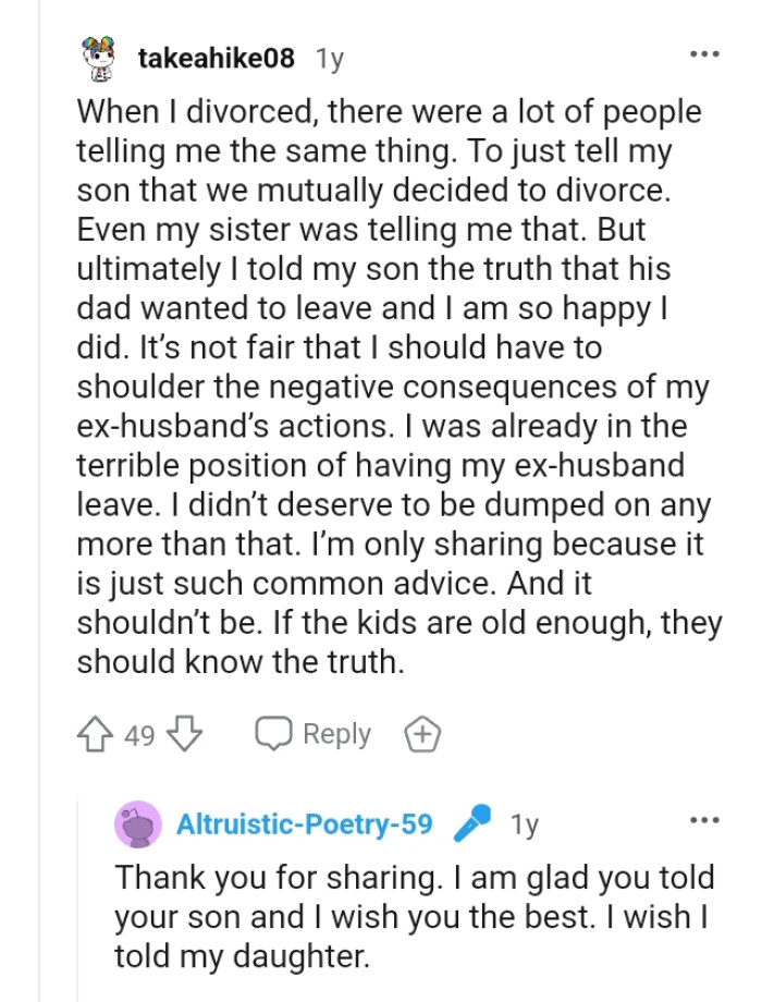 This Redditor is sharing since it's common advice