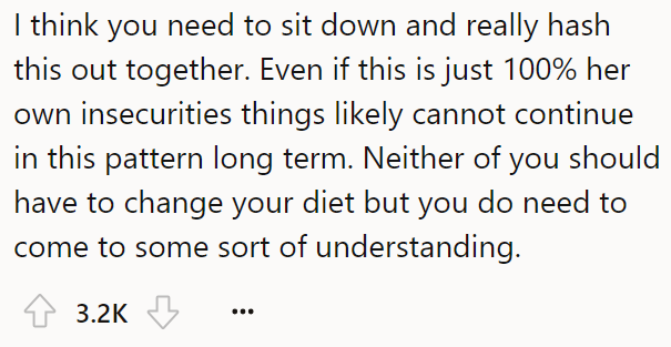 They should talk to find the root of this problem