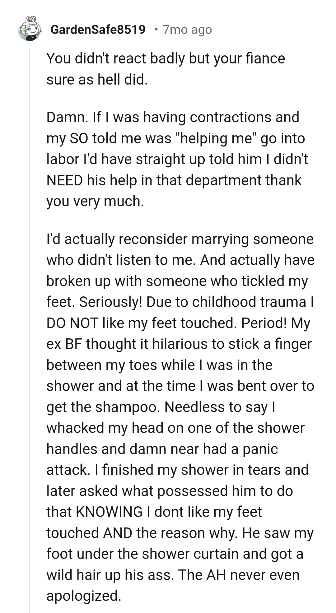 This Redditor would have told him that his wife is not needed at all