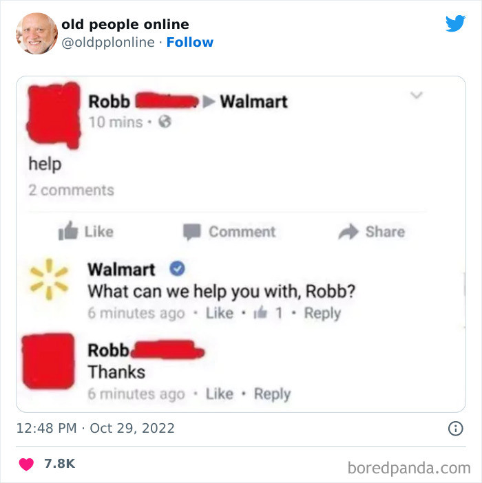 43. They just needed Walmart to respond.