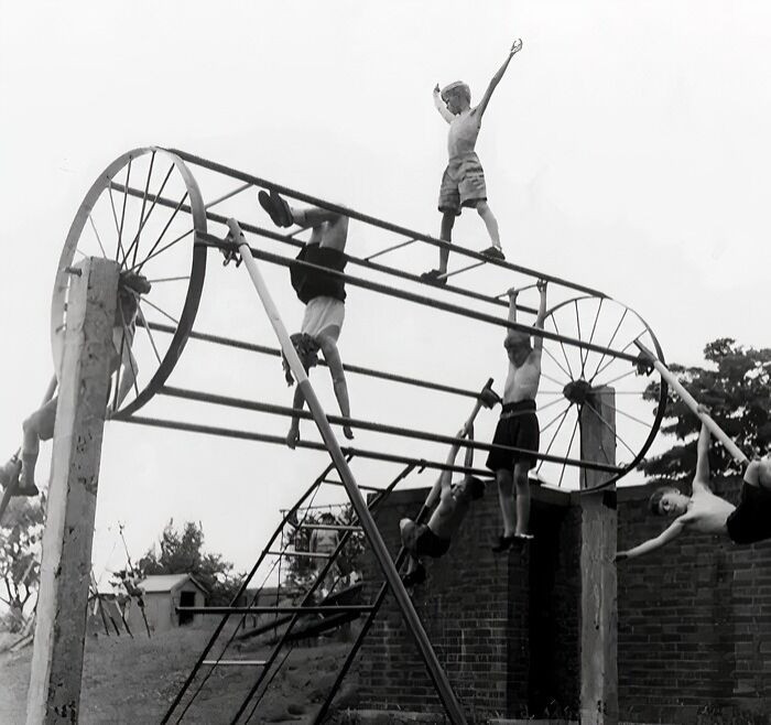 Gravity Was As Unforgiving Then As It Is Today. A Simple Misstep Could Lead To An Abrupt Drop, Often Resulting In Cuts, Bruises, Or Even A Trip To The ER