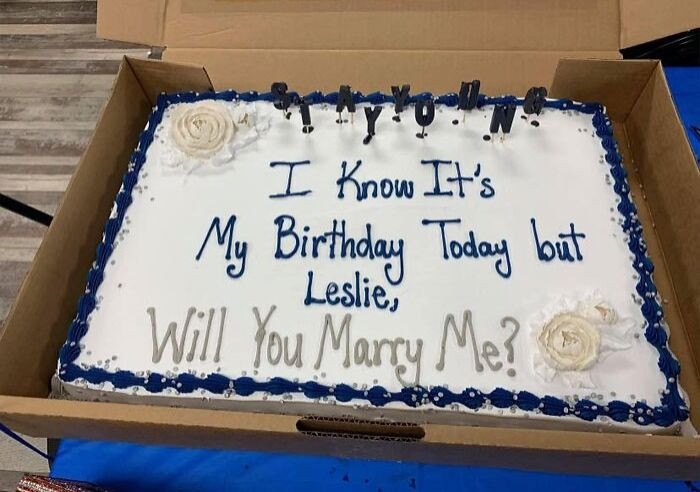 "Happy Birthday Or Happy Proposal?"