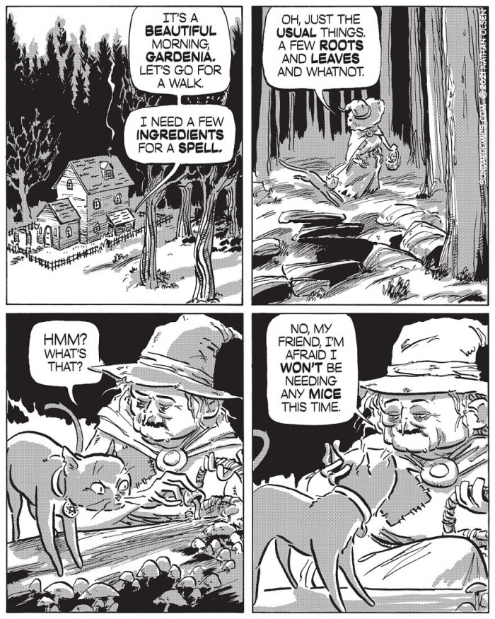 29. A few roots and leaves