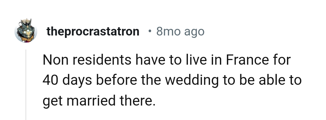 This Redditor has an important note to drop