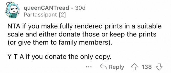 4. Indeed NTA. Don't see anything wrong here.