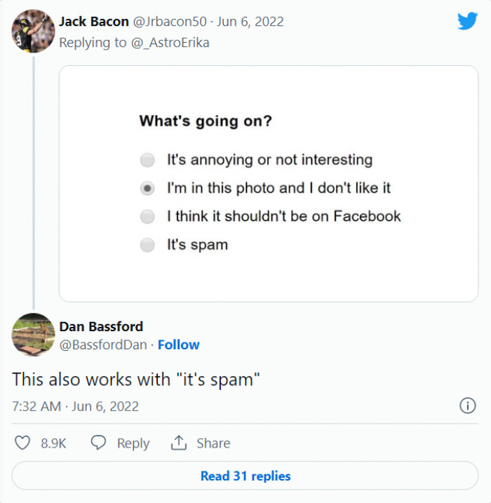 I don't think anyone really likes the fact that they're in this photo. I can only assume this is similar to how SPAM is actually made.