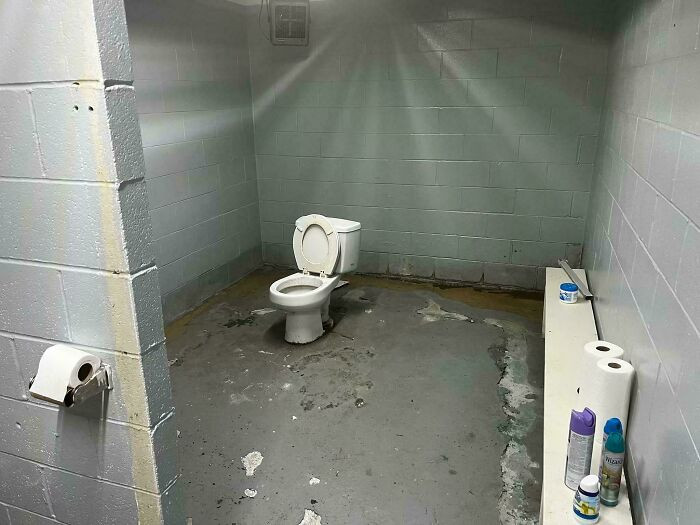 "Bathroom At My Local Golf Course"