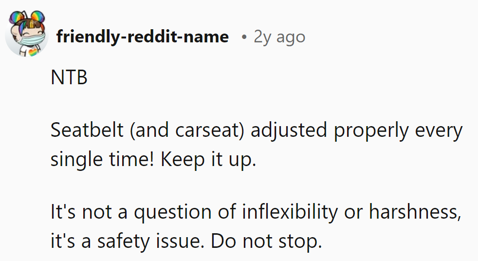 Keep those belts snug, hazards at bay.