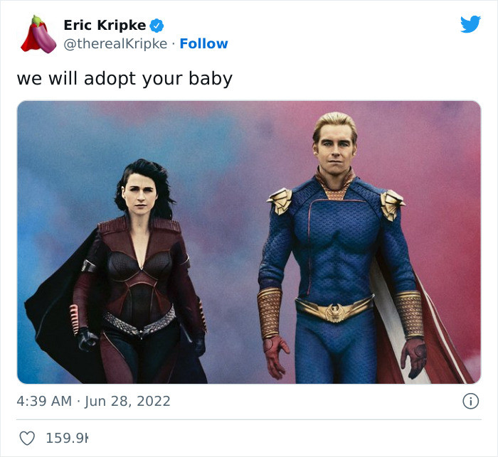 30. Of course, a Homelander meme must be included.