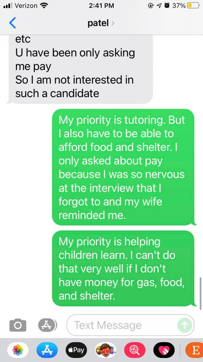 OP made it clear why he inquired about his salary