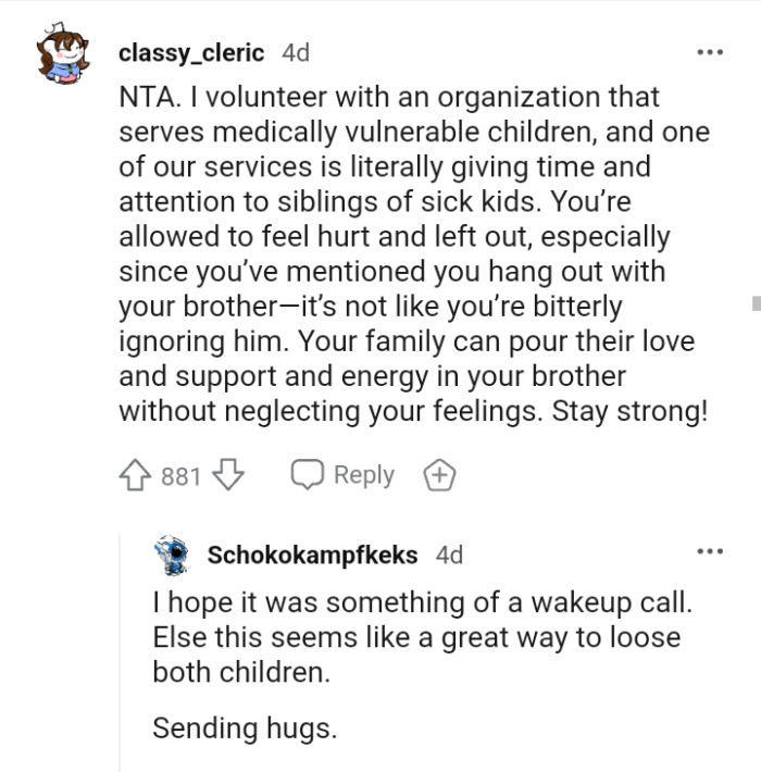 You are allowed to feel hurt and left out