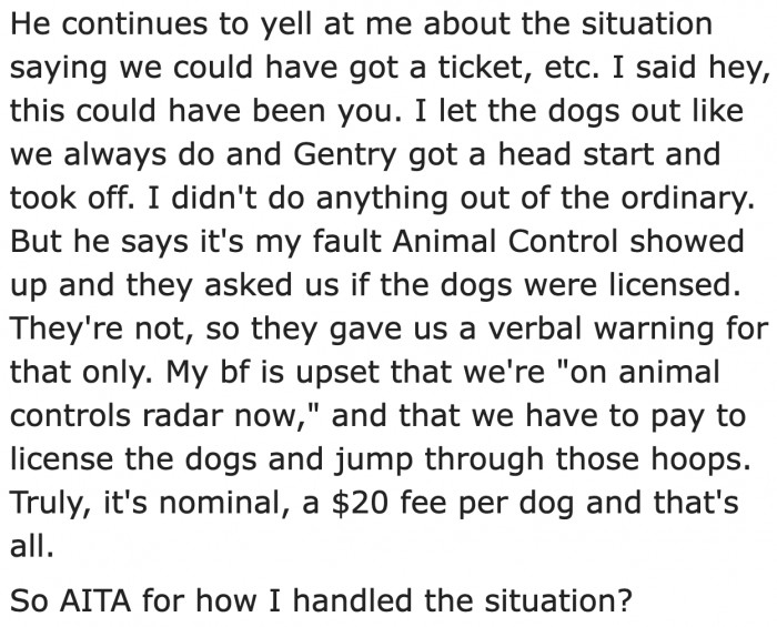 She asks the AITA subreddit if her way of handling the situation was wrong.
