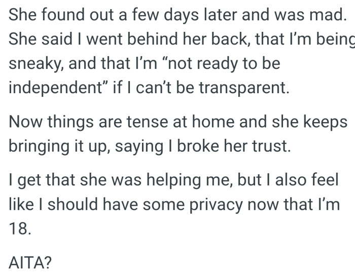 The final part of the story