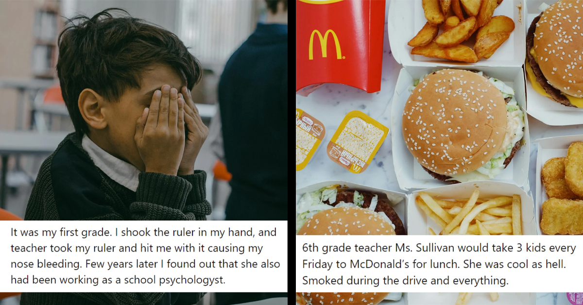 Abusive Things Teachers Did In The 80s And 90s That Would Get Them Fired Or Arrested Today